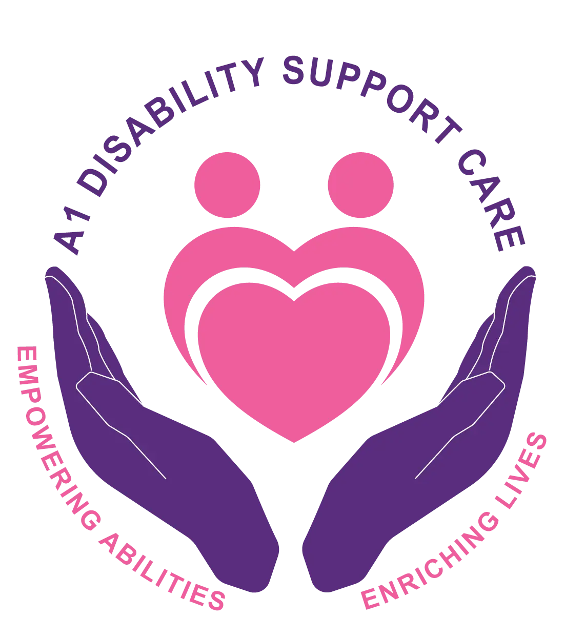 A1 disability support care brisbane logo