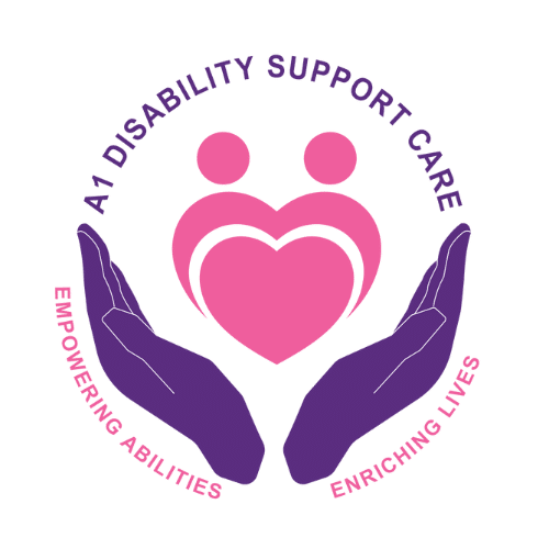 a1 disability support care round logo